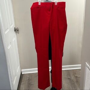 Express Bold Red Trousers